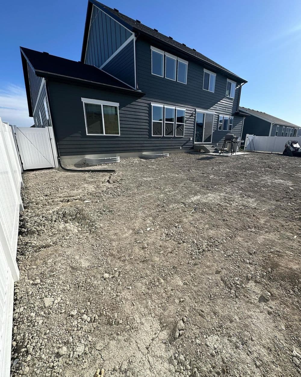 Gallery photos for Dirt Backyard to Clean Sod Lawn in West Valley City: Image #4