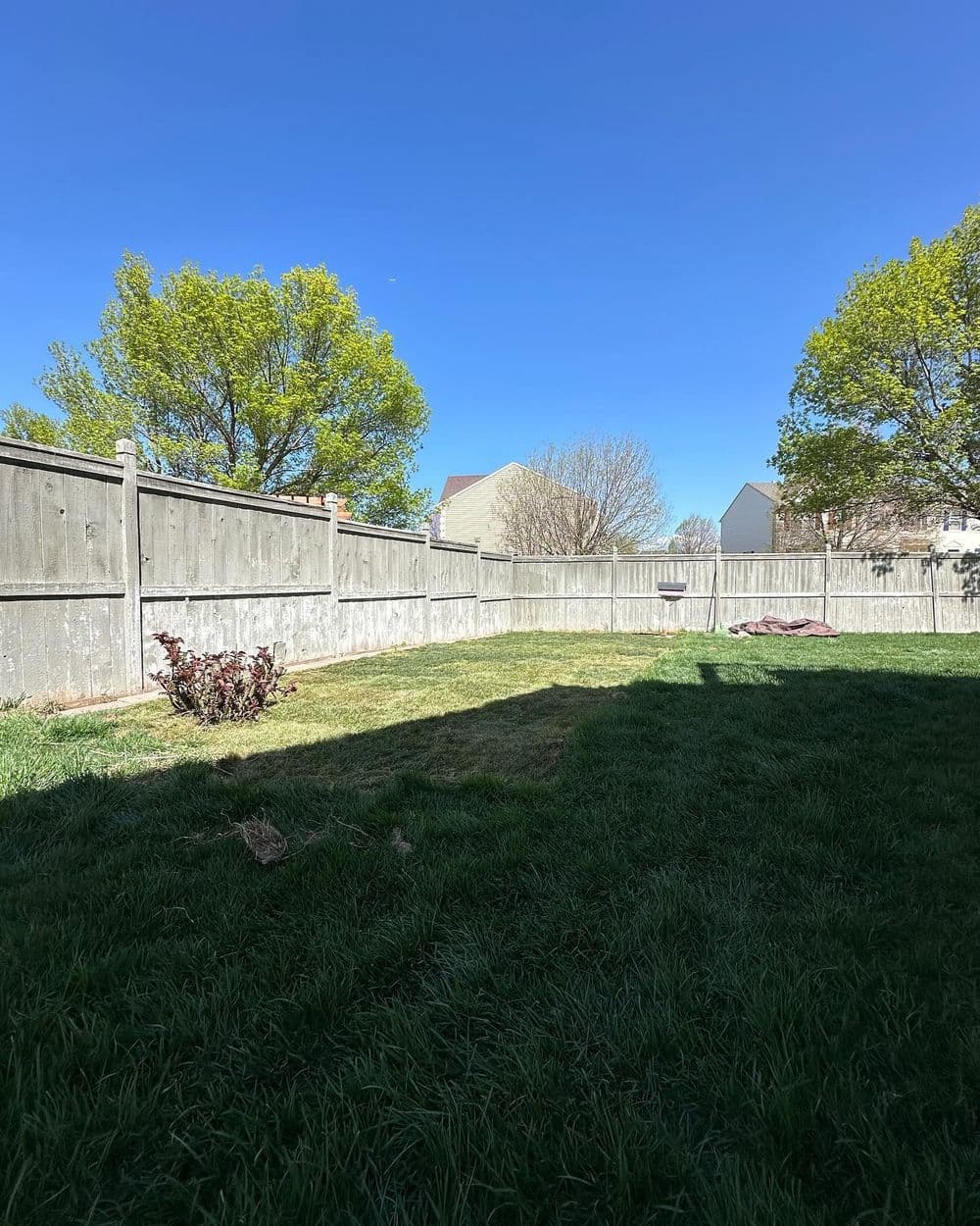Project Overgrown Garden Bed Replaced with Sod and Pavers in Tooele image